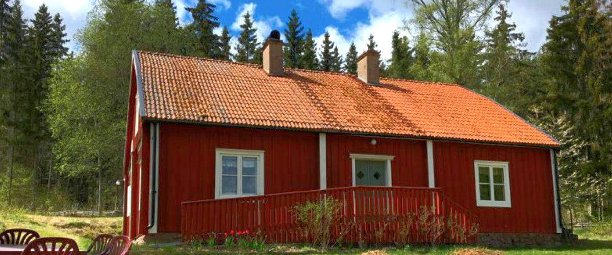 Bygdegården i Tullerum, Norra Vi socken, Ydre